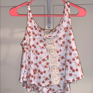 Floral crop top - Pacsun